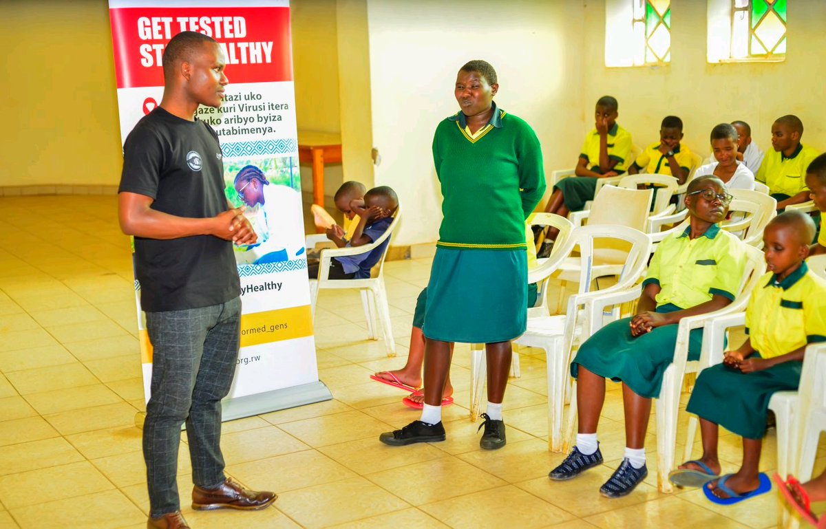 informed_gens's tweet image. We are committed to leaving no one behind HIV responses. Today, We have conducted #BeyondTheTest campaign in HVP Gatagara at @RwamaganaDistr which aimed to empower children and adolescents with disabilities in HIV responses.
#InformedGens
#GetTestedStayHealthy
  @harerimana_tito