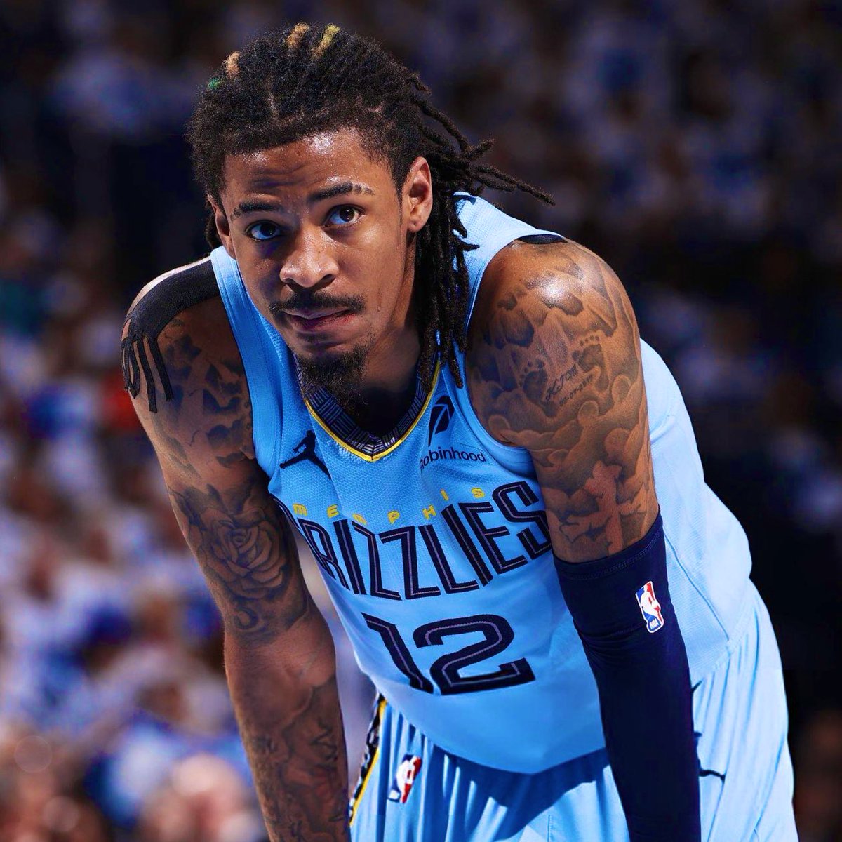 Grizz Lead (@grizz_lead) on Twitter photo BREAKING : Ja Morant will miss Game 4 against the Oklahoma City Thunder on Saturday due to a hip injury.
(via <a href="/ShamsCharania/">Shams Charania</a>)
Man…💔 BREAKING : Ja Morant will miss Game 4 against the Oklahoma City Thunder on Saturday due to a hip injury.
(via <a href="/ShamsCharania/">Shams Charania</a>)
Man…💔