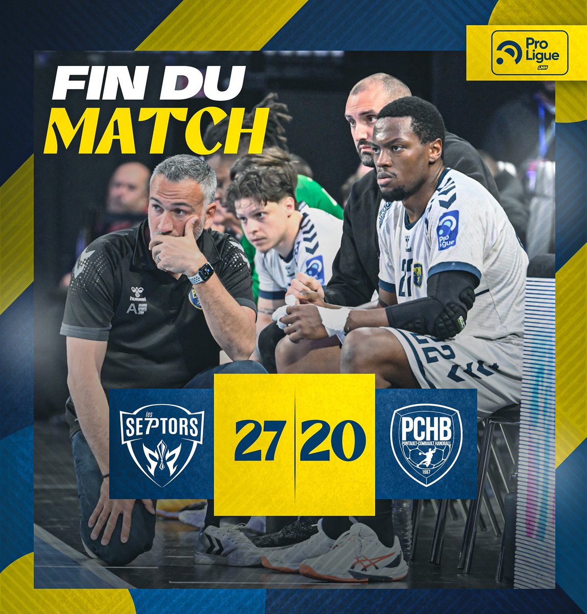 60’⏱🏁 | FIN DU MATCH !

Avec un effectif très réduit, nos Pontellois ont tout donné face à une solide équipe de Saran. Malgré leur combativité, cela n’aura malheureusement pas suffi 😕

Un grand merci aux supporters qui ont fait le déplacement ! 🙏