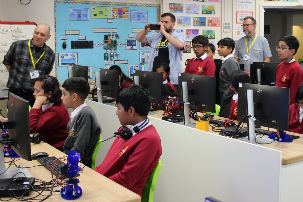 Mrs Harris (@computing_cvs) on Twitter photo 🤖A massive thankyou to Dan, Matt and George from <a href="/OhbotRobot/">Ohbot Robot</a> who delivered two fantastic robotics workshops at Castleview.
The Digital Leaders and Raspberry Pi Club had an amazing experience working with Ohbot, Picoh and their creators! 👏👏
<a href="/HelloWorld_Edu/">Hello World Magazine</a> #STEM <a href="/Raspberry_Pi/">Raspberry Pi</a> 🤖A massive thankyou to Dan, Matt and George from <a href="/OhbotRobot/">Ohbot Robot</a> who delivered two fantastic robotics workshops at Castleview.
The Digital Leaders and Raspberry Pi Club had an amazing experience working with Ohbot, Picoh and their creators! 👏👏
<a href="/HelloWorld_Edu/">Hello World Magazine</a> #STEM <a href="/Raspberry_Pi/">Raspberry Pi</a>
