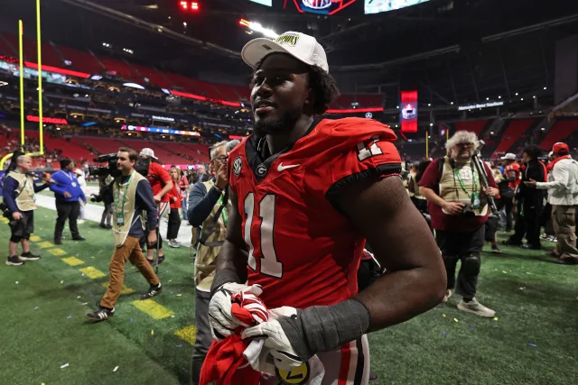 Mercedes-Benz Stadium (@mbstadium) on Twitter photo Jalon Walker (<a href="/JalonWlaker/">Jalon Walker</a>) played at MBS six times with <a href="/GeorgiaFootball/">Georgia Football</a> including winning two <a href="/SEC/">Southeastern Conference</a> Championship Games and a <a href="/CFBPlayoff/">College Football Playoff</a> semifinal game at MBS. In his last three games at MBS he tallied 11 tackles (6.5 for a loss) and 4.5 sacks. #DGD #RiseUp Jalon Walker (<a href="/JalonWlaker/">Jalon Walker</a>) played at MBS six times with <a href="/GeorgiaFootball/">Georgia Football</a> including winning two <a href="/SEC/">Southeastern Conference</a> Championship Games and a <a href="/CFBPlayoff/">College Football Playoff</a> semifinal game at MBS. In his last three games at MBS he tallied 11 tackles (6.5 for a loss) and 4.5 sacks. #DGD #RiseUp