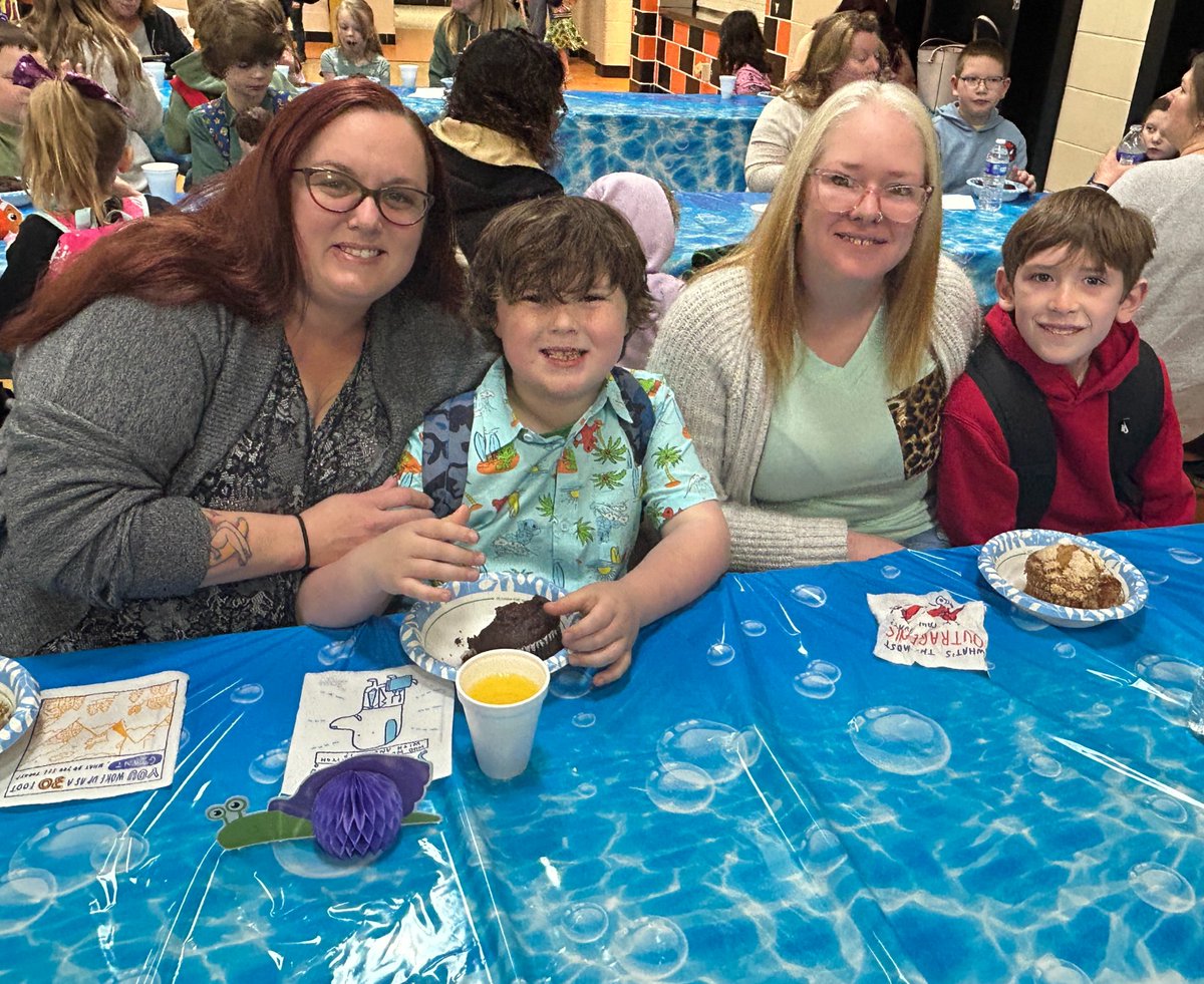 A wonderful morning at Elms Elementary for their Moms &amp; Muffins event. Thank you to the PTA and all who made this event a memorable one!