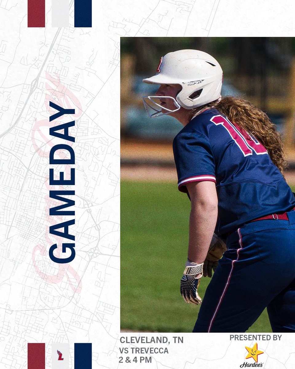 Final regular season home series!

🆚Trevecca
📍Cleveland, Tenn.
🏟Butler Field
⏰2 &amp; 4 PM
➡️leeuflames.com/coverage
Presented by Hardees
#FiredUp🔥