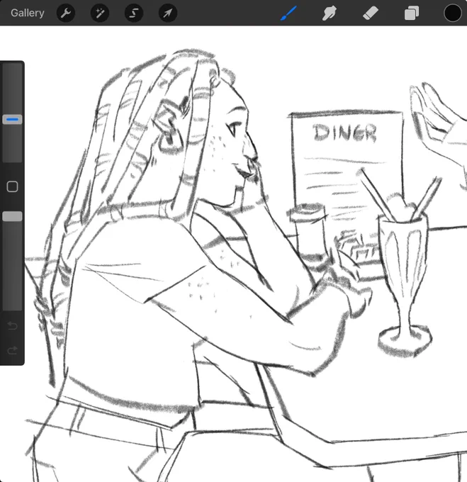 give me examples of places/ways ppl try to hit on other ppl? like "meet cutes" or smth? its for a school project 
heres a wip of that project as bait 