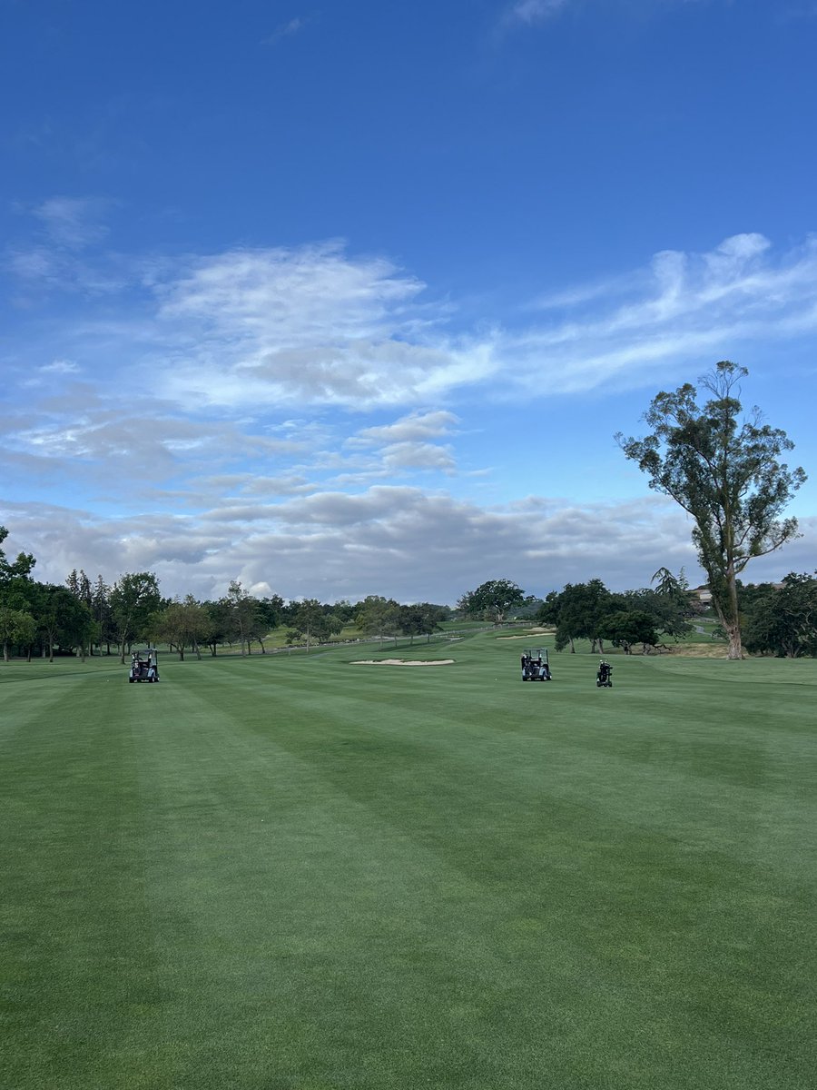 An awesome Friday here at the club. Need to recognize and thank our Assistants <a href="/turfgrasskass/">Kassidy Powell</a> and <a href="/rileyledinturf/">Riley Ledin</a> for putting on a BBQ for our team to celebrate a great month of April. It was their idea and they executed it to perfection. #Leaders #TroonAgronomy