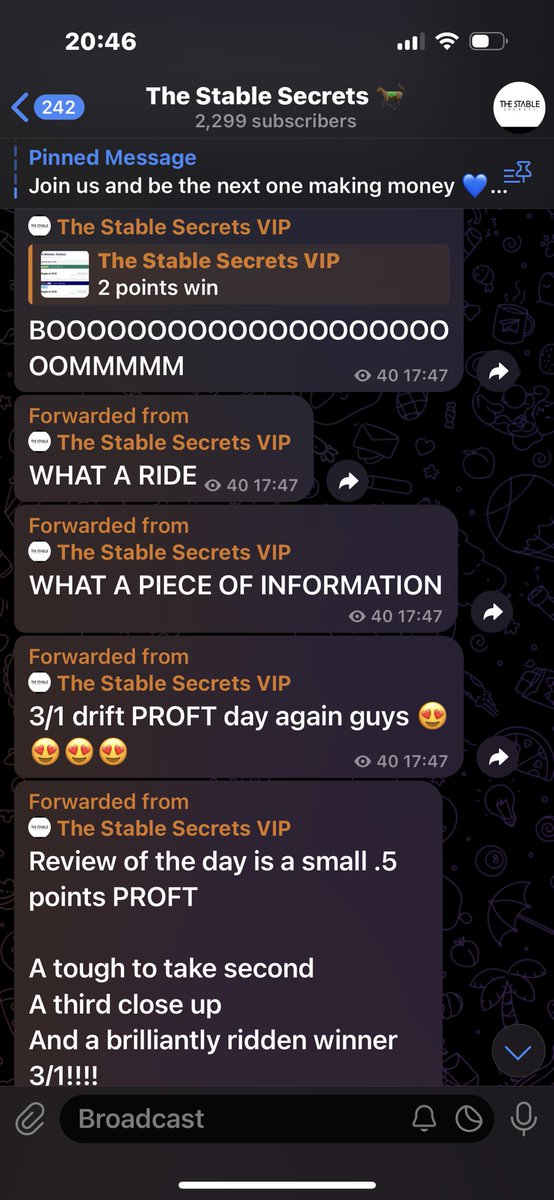 secrets_stable's tweet image. We beat them bookies again today 4 profit days form the last 5