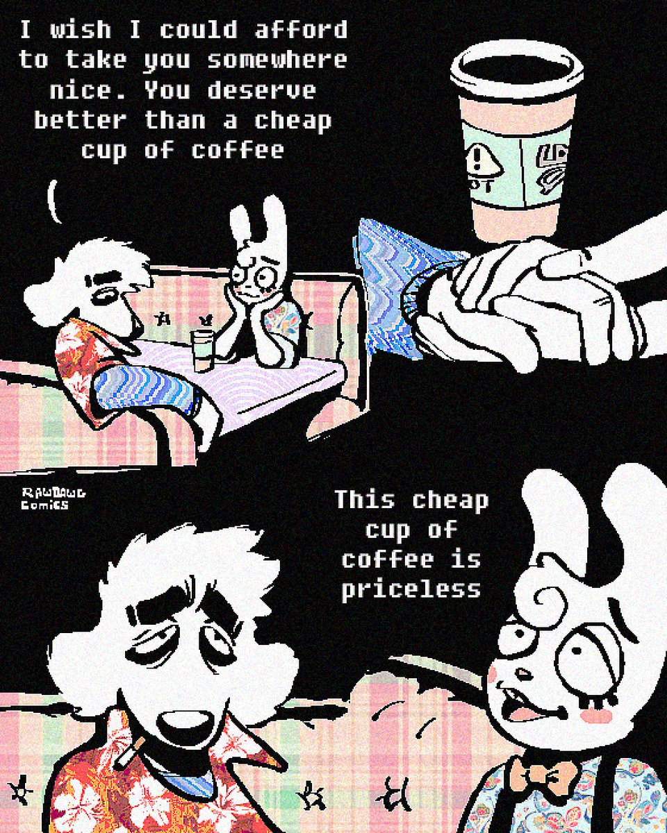 It's not the coffee, it's the company