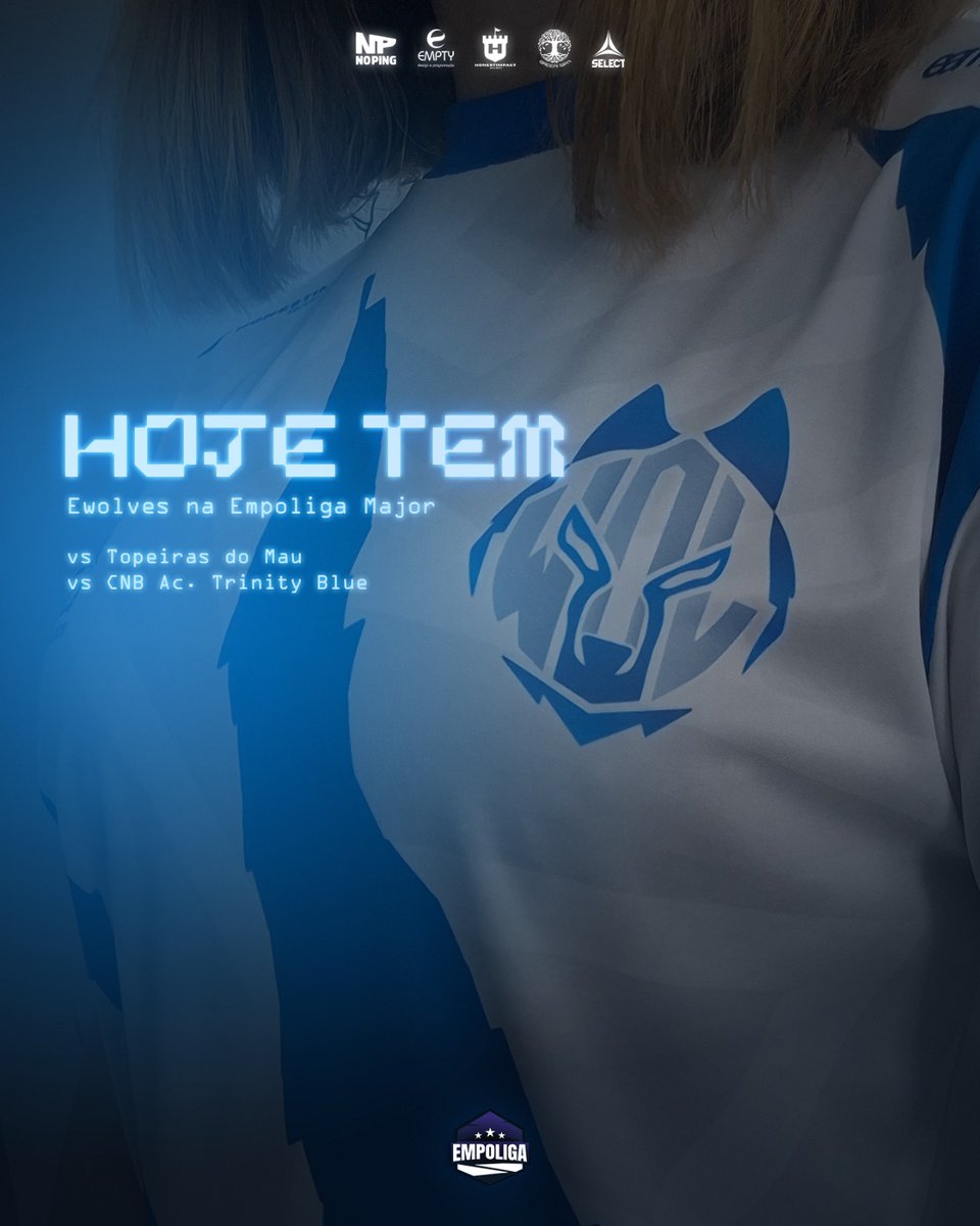 📍Gameday 
💪Bora pra mais uma na <a href="/EmpoligaVP/">Empoliga VP</a>🫡
 🗓25/04
🕗20H | Ewolves  X  <a href="/topeirasdomau/">Topeiras do Mau</a>
🕤21H30 | Ewolves  X  <a href="/cnbacademy/">CNB Academy</a>  

#GOWOL 🐺 | #FOLLOWTHEPACK