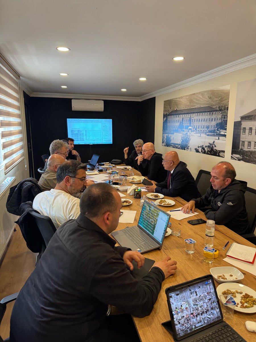 Malatya’da şantiye günü.