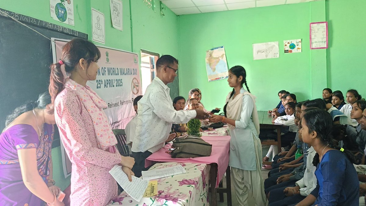 ''World Malaria Day"celebrated at Rashtrabhasha Hindi Vidyapeeth High School,Dhekiajuli BPHC. Awareness on Malaria &amp; VBD disease,ITBN,fever screening,quize competition,rally with slogan on Malaria etc activities have done.
<a href="/nhm_assam/">NHM_Assam</a> <a href="/DCSonitpur/">District Commissioner, Sonitpur, Assam, India</a> <a href="/diprosonitpur/">DIPRO Sonitpur</a> <a href="/TheAshokSinghal/">Ashok Singhal</a>