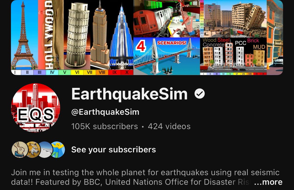 EarthquakeSim's tweet photo. @fatihalagoz01 Bu simülasyonu oluşturan yazara uygun şekilde kaynak göstermemişsiniz. Lütfen bir dahaki sefere video açıklamanızda “EarthquakeSim” ifadesine yer verin, aksi takdirde telif hakkı ihlali bildirimi yapmak zorunda kalacağım. Teşekkür ederim! https://t.co/acv4JazJ0s