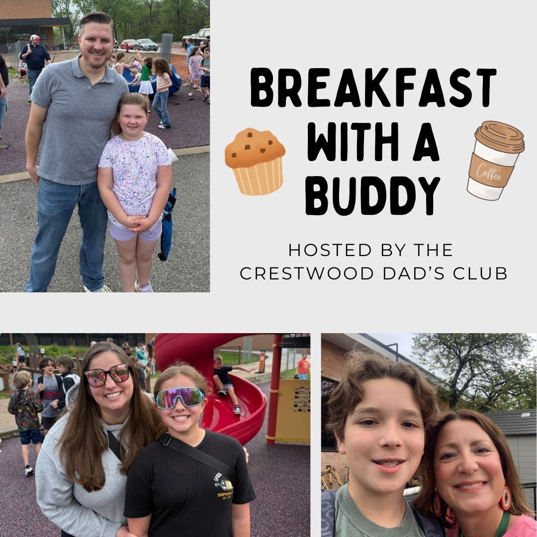 Nothing beats starting the day with a good breakfast and great company! 🥞☀️ Thanks to the Crestwood Dad’s Club for hosting a fantastic Breakfast with a Buddy event!