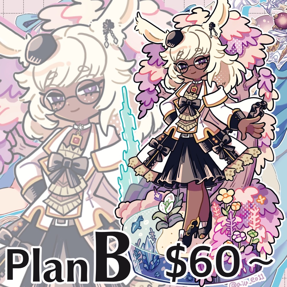aiu_eo11's tweet image. RTs are appreciated🙏✨
I have started accepting commissions on ko-fi! And we have added a new plan!For more information, please visit the link.
ko-fi.com/oimoyade/commi…
Please feel free to contact us with any questions (email is also OK!)
yadeoimo@gmail.com
#commission
