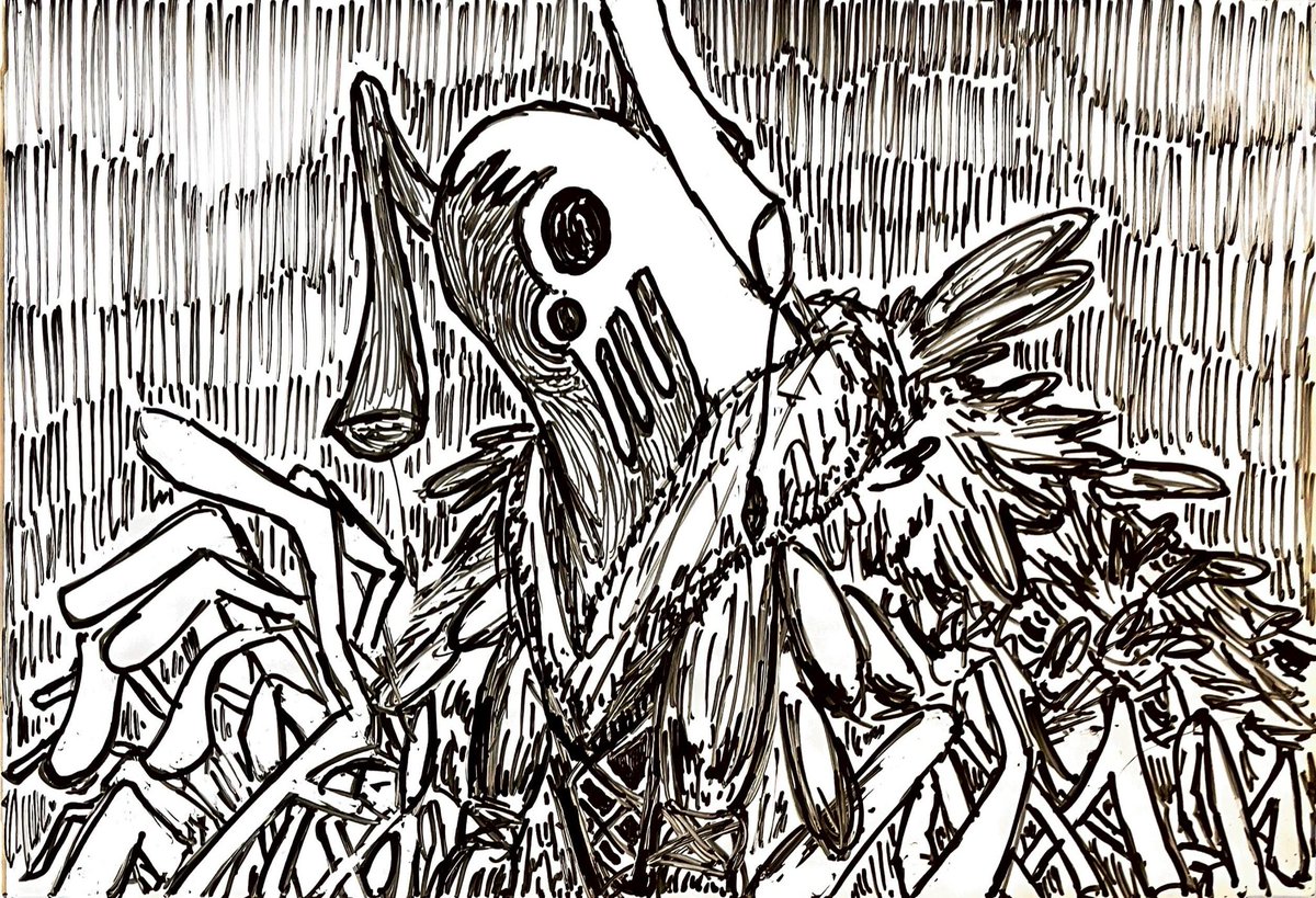 StoneOnTukemono's tweet image. ワズキャン(成れ果て) /メイドインアビス