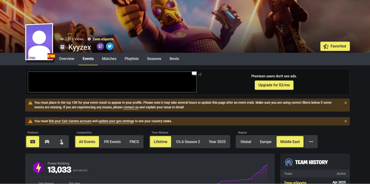 Se consiguió tracker pro muchas gracias <a href="/ZENNclub/">Zenn eSports</a> <a href="/zettaMNG/">ZNN zettA</a> 💙