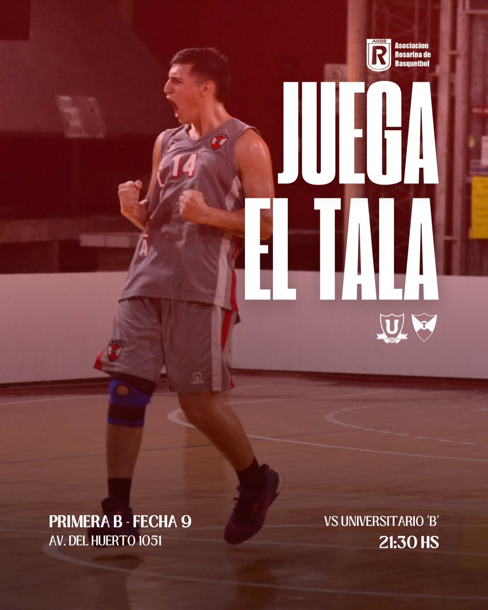 ¡Vamos hoy! 😤❤

🗣 El elenco de Ismael Carrizo visita a Universitario por la fecha 9 de la #PrimeraB 

#VamosTala🔴