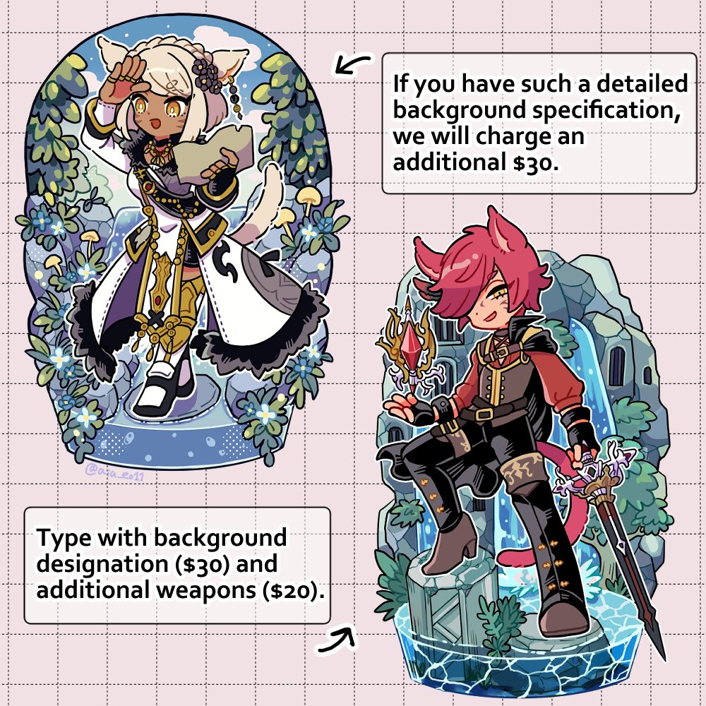 aiu_eo11's tweet image. RTs are appreciated🙏✨
I have started accepting commissions on ko-fi! And we have added a new plan!For more information, please visit the link.
ko-fi.com/oimoyade/commi…
Please feel free to contact us with any questions (email is also OK!)
yadeoimo@gmail.com
#commission