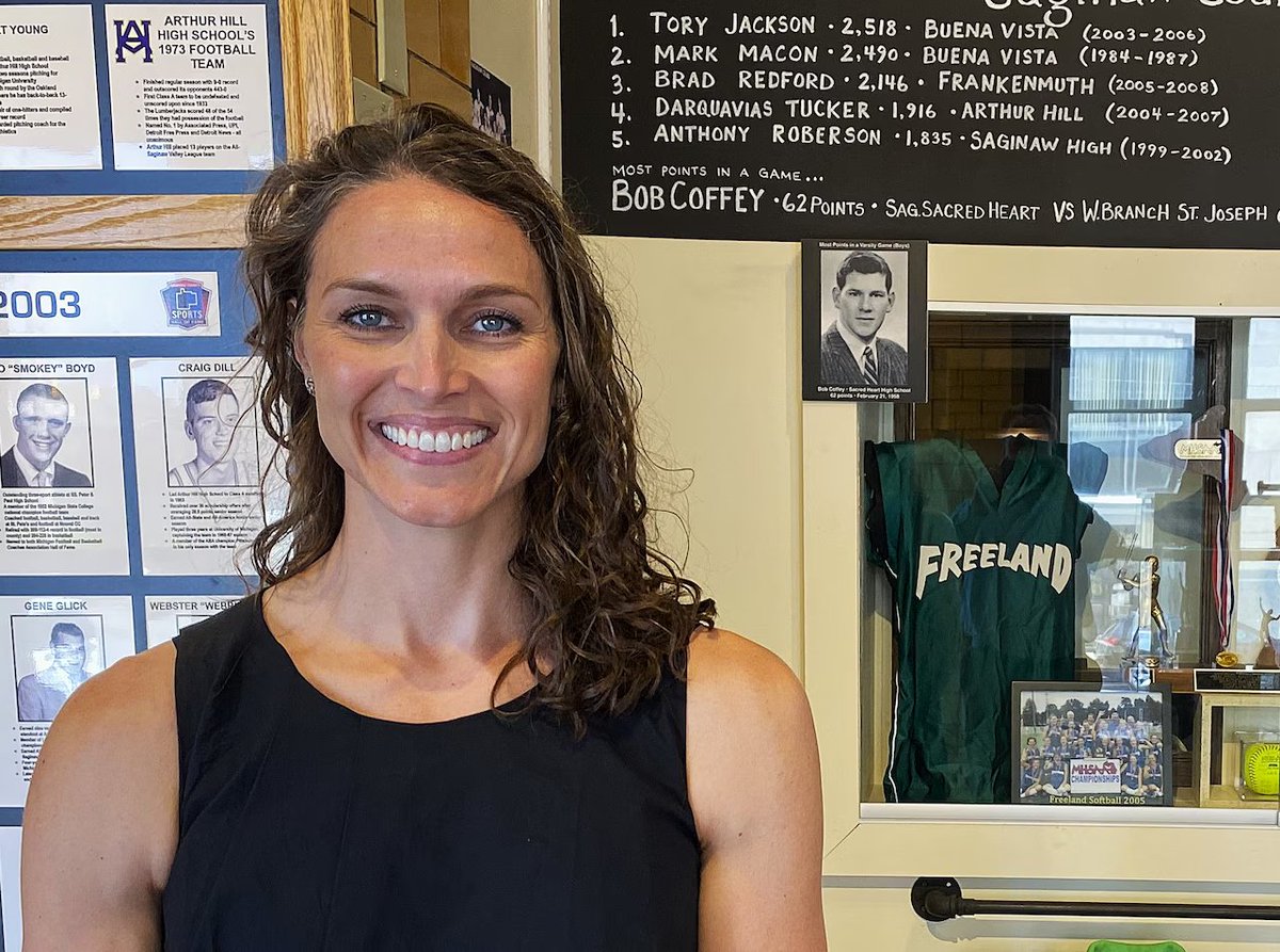 🏆 Saginaw County Sports Hall of Fame | Class of 2025 🏆
Two Heritage legends are officially among the greatest to ever represent Saginaw County!

👏 Katrina Grantham (Heritage '02, Michigan State)
👏 Mike McFadden (Heritage '02, Grand Valley State)

These former Hawks have