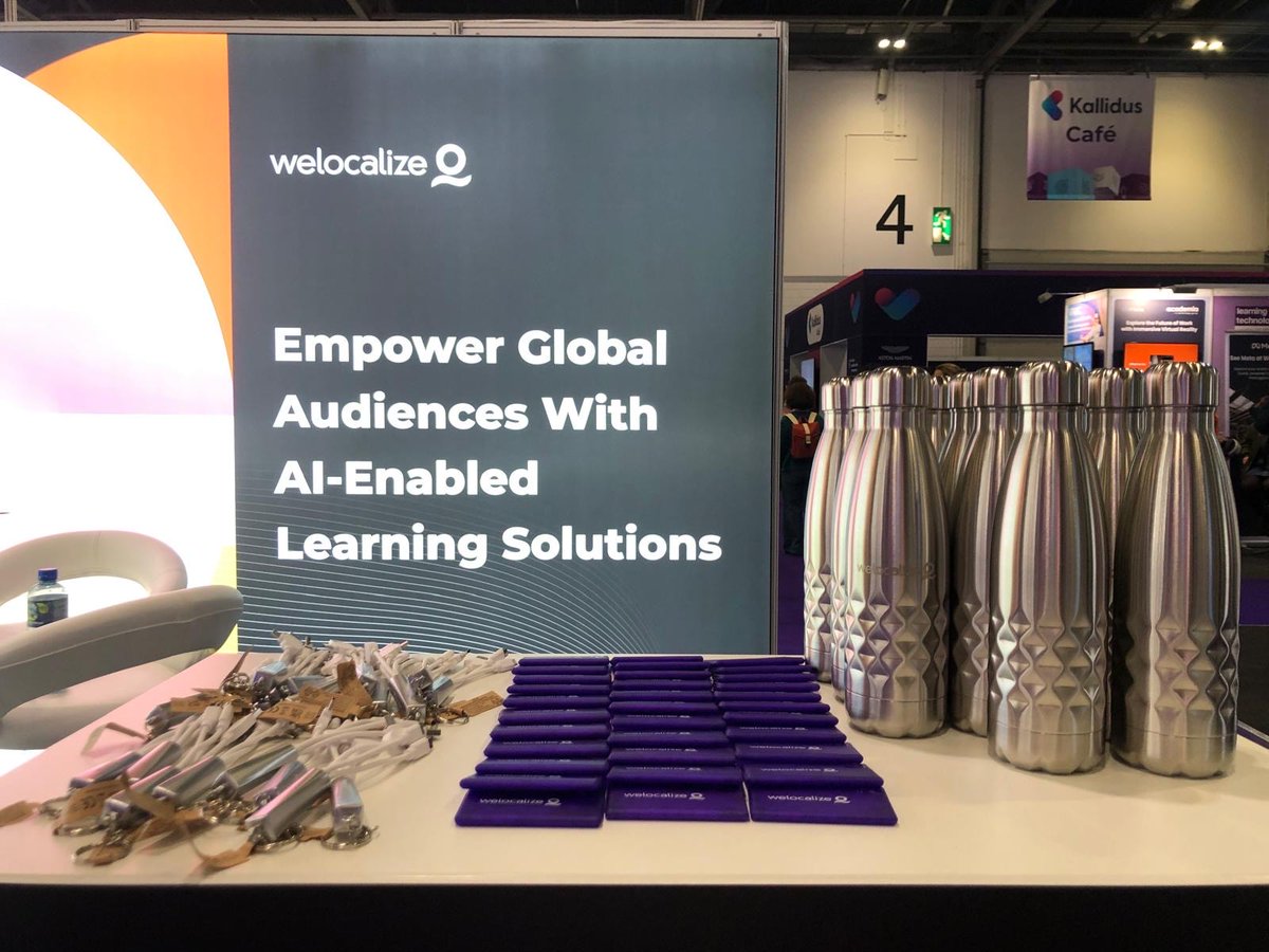 Welocalize (@welocalize) on Twitter photo At <a href="/LearnTechUK/">LearningTechnologies</a>, the message was clear: #AI can helpābut only if the content keeps up. Thanks to everyone at #LT25UK who stopped by our booth to talk #localization, #multimedia, & how to scale learning without losing impact.
Weāre leaving inspiredā& more focused than ever! At <a href="/LearnTechUK/">LearningTechnologies</a>, the message was clear: #AI can helpābut only if the content keeps up. Thanks to everyone at #LT25UK who stopped by our booth to talk #localization, #multimedia, & how to scale learning without losing impact.
Weāre leaving inspiredā& more focused than ever!
