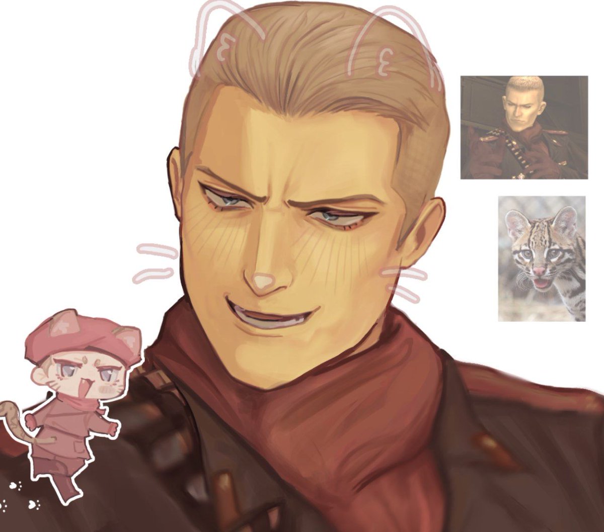 Bombardir06's tweet image. meow #revolverocelot #shalashaska #MGS
