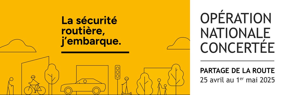 OPÉRATION NATIONALE CONCERTÉE PARTAGE DE LA ROUTE

Du 25 avril au 1er mai, l’ensemble des services de police du Québec et les contrôleurs routiers de la Société de l’assurance automobile du Québec (SAAQ) intensifieront leurs interventions et leurs activités de sensibilisation