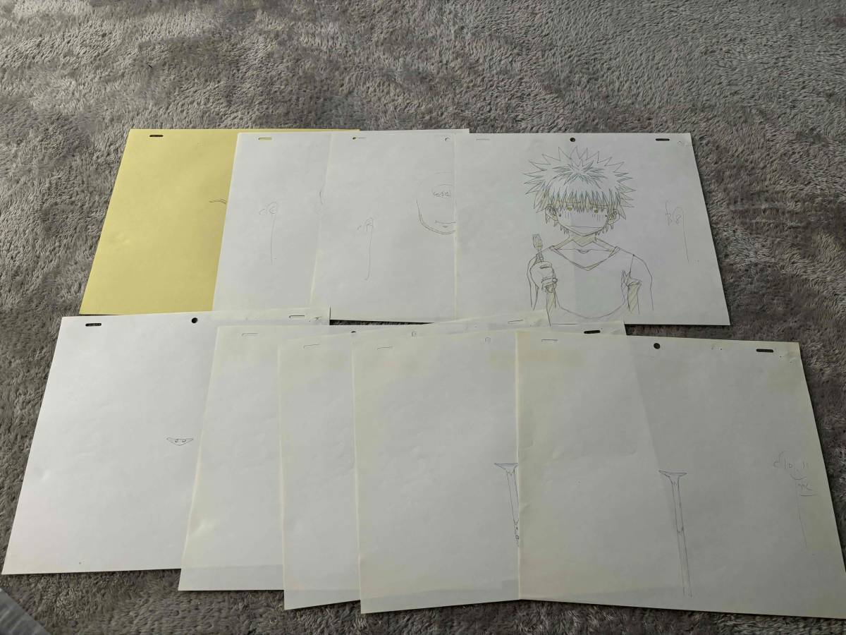 HUNTER×HUNTER 絵コンテ オープニング クロロ クラピカ Amazon.co.jp: HUNTER × HUNTER 複製原画 クラピカ クロロ 冨樫