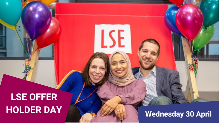 LSE Offer Holder Day is next week! ⏰

If you haven't already, register your place now to obtain all the information you need on your offer and find out more about studying at LSE! 👏

Download our programme of events 👇
ow.ly/R9hx50VHQ4g

#PartofLSE