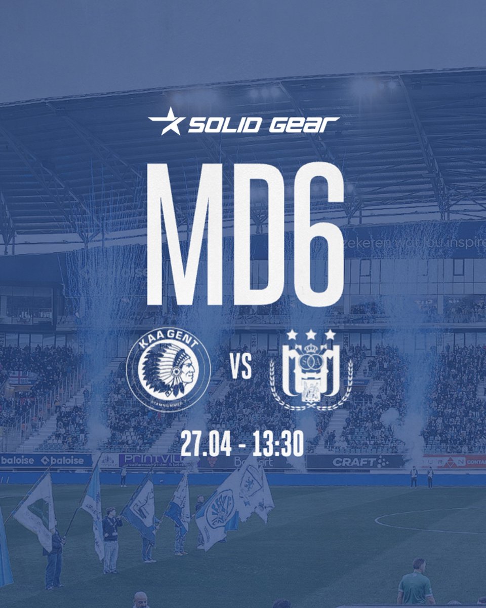 KAAGent's tweet photo. Zondag huldigen we Jong KAA Gent 👏

#COBW #GNTAND https://t.co/kGhVj4lOlS