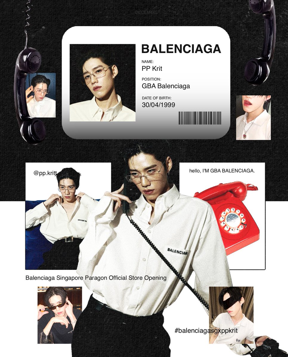 Hello, I'm GBA Balenciaga ☎️

#BALENCIAGASGXPPKRIT
#ppkritt