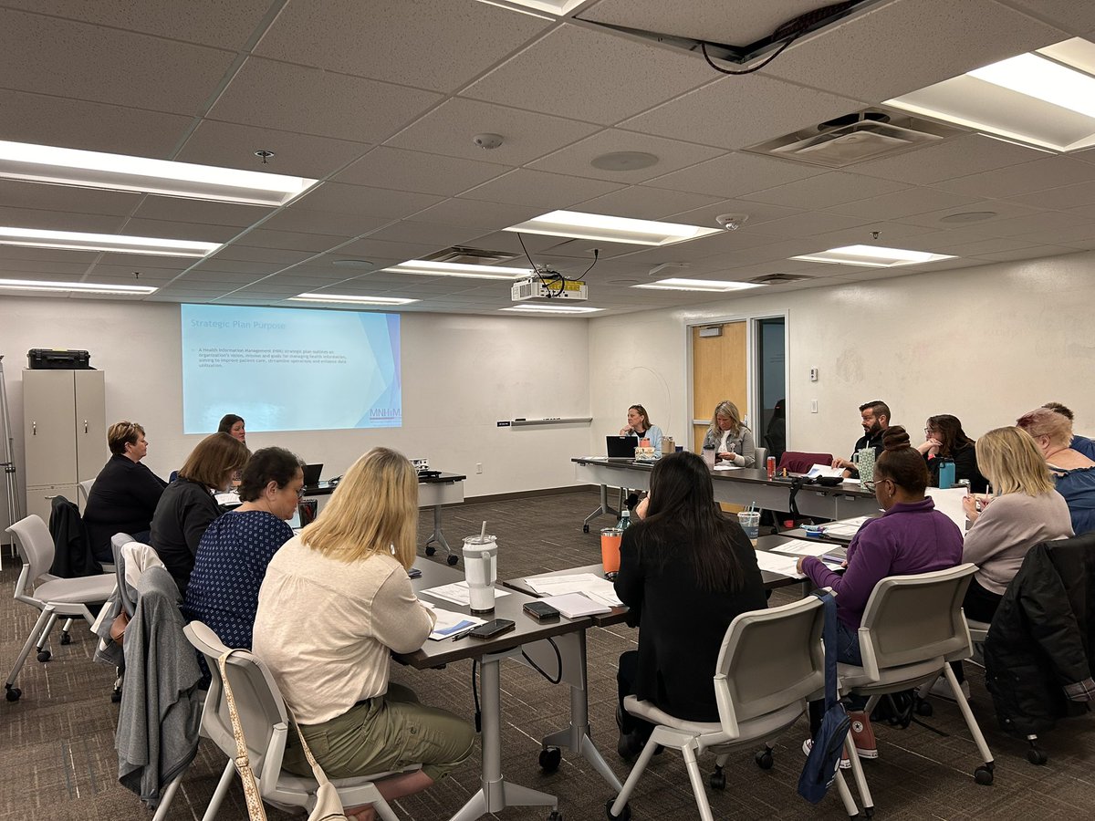 MNHIMA's tweet photo. The #MNHIMA Board of Directors and Committee Chairs are hard at work today Strategy Planning for the year ahead and beyond! https://t.co/SDoq55wZCu