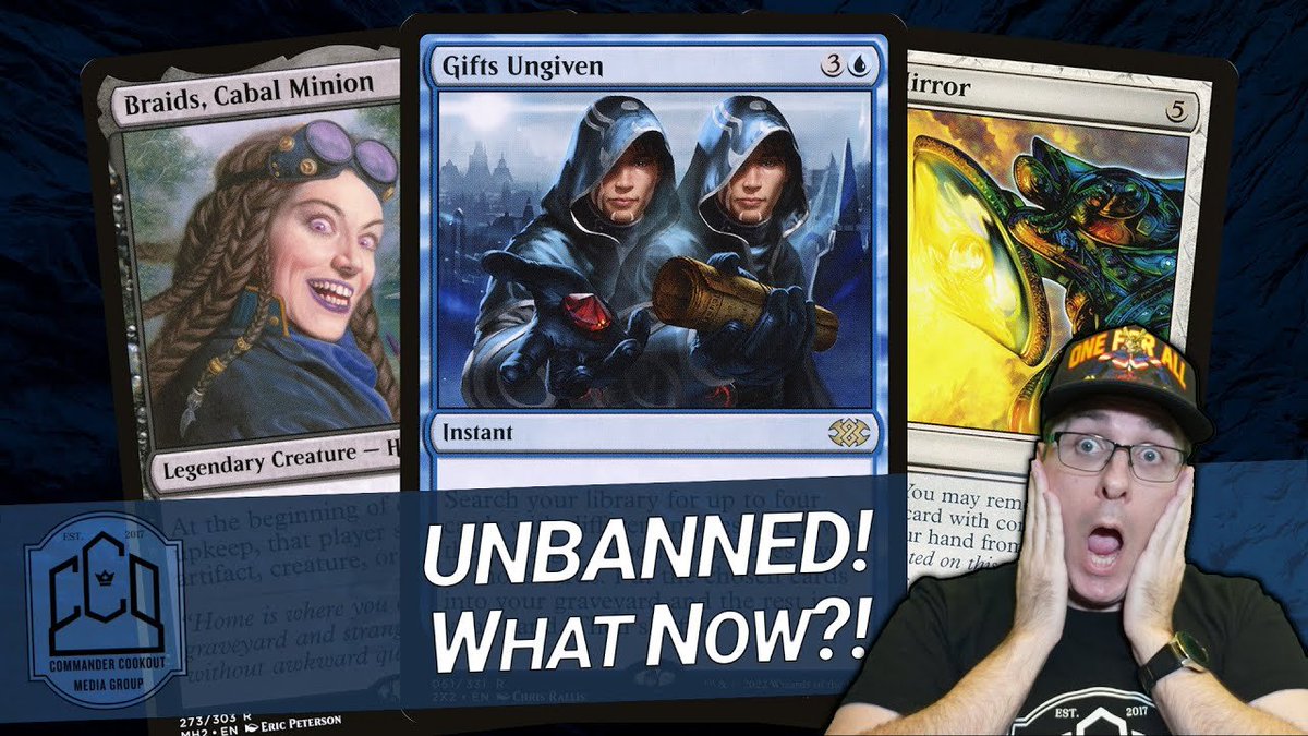 It's been al the buzz, but what does it mean for #cEDH?
On April 22, 2025, FIVE cards came off of the Commander Banlist! How will these unbans impact your games? What are the implications from a competitive standpoint? Are any of these cards standouts?
youtu.be/WrnT6HgxlgQ