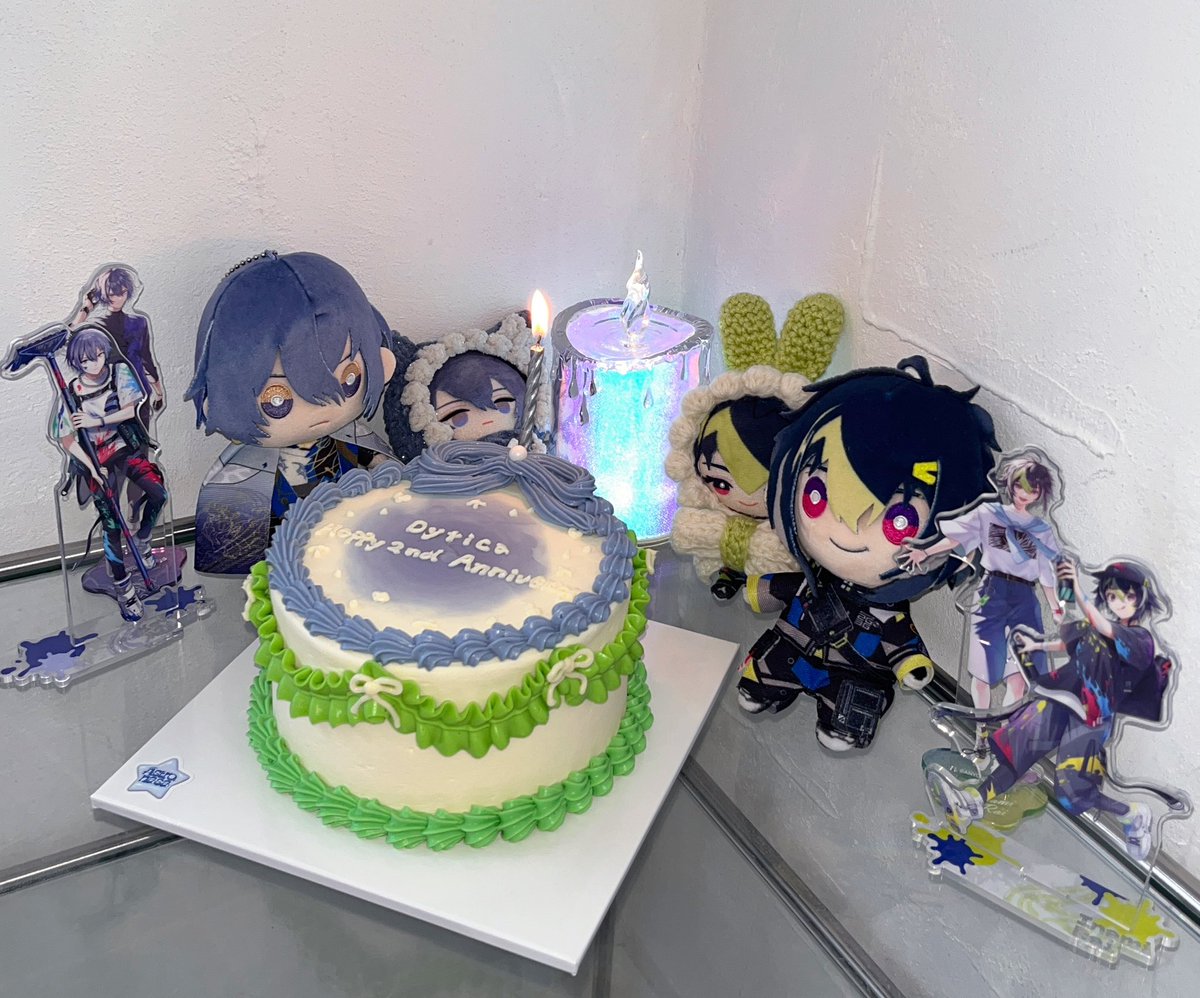 .:*･♡ﾟ Dytica 2nd Anniversary.:*･♡ﾟ

2周年おめでとう〜°ʚ🎀ɞ°.
大好きな4人の大切な瞬間に立ち会えて本当に嬉しいです⸝⸝ᴗ ̫ ᴗ⸝⸝✩⡱
これからも仲良しで､笑顔溢れる日々を過ごしていけますように🍀*゜
ずっと応援します👏🏻👏🏻✨️
#Dytica2周年 #放ロウ者