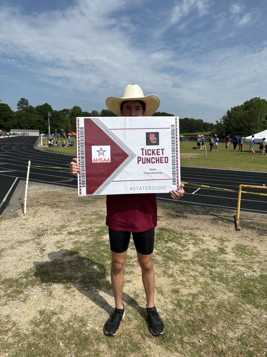 TWerner44's tweet photo. Carter punched his ticket to State.  Gig em Carter👍 @OlsenSection203 @CoopersBBQAggie @TrevorWerner12 @AggieBaseball https://t.co/nJTpGvf7xX