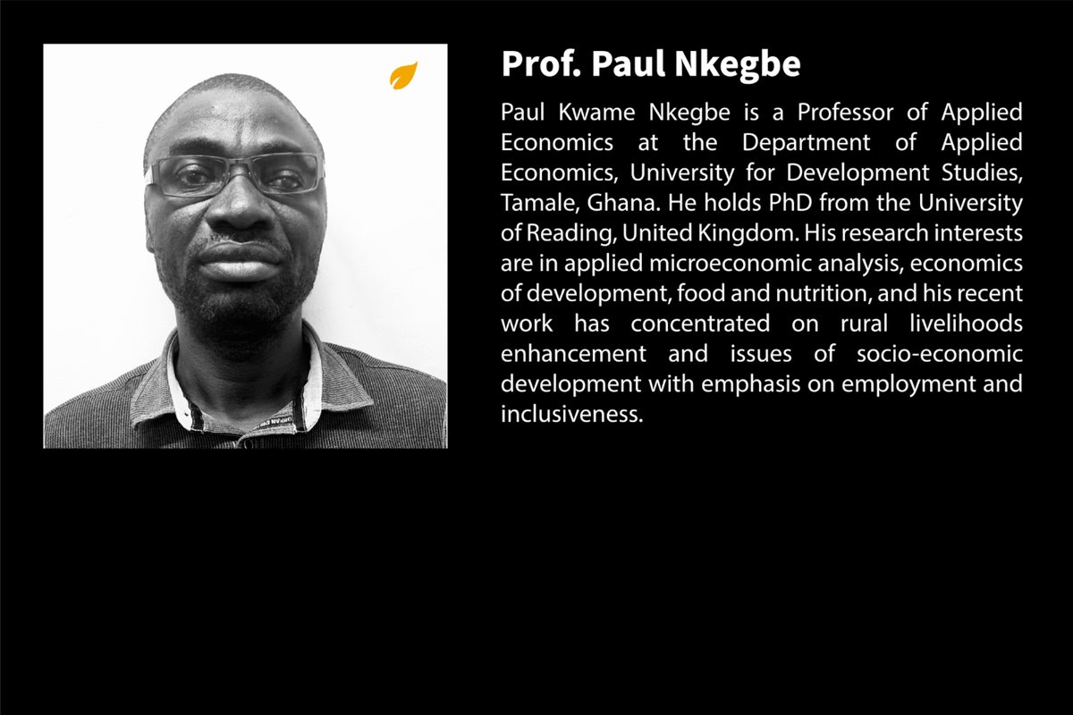PEAFI_project's tweet photo. Introducing Prof. Paul Nkegbe https://t.co/aqN4Qve9JB