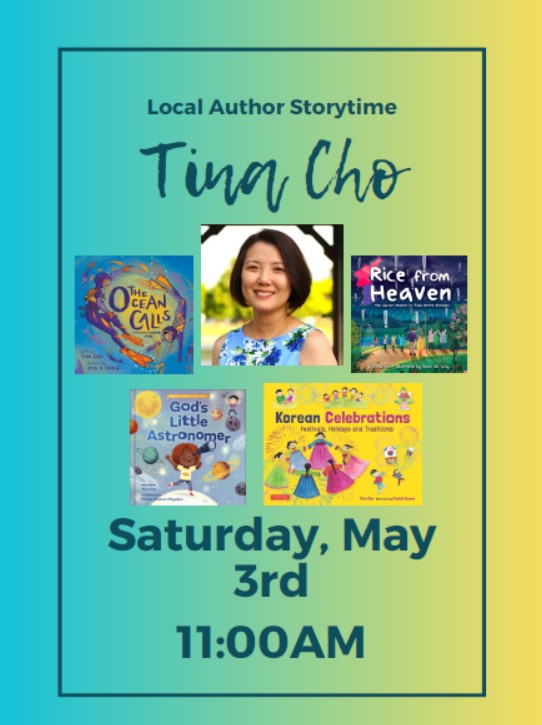 Tina Cho ⭐️🇰🇷✏️ (@tinamcho) on Twitter photo Story time! I'll be reading THE OCEAN CALLS for #AANHPImonth Barnes & Noble on University Ave in West Des Moines & can sign any of my books! <a href="/KokilaBooks/">Kokila</a> <a href="/littlebeebooks/">little bee books</a> <a href="/WaterBrookPress/">WaterBrook Multnomah</a> <a href="/TuttleBooks/">Tuttle Publishing</a> Story time! I'll be reading THE OCEAN CALLS for #AANHPImonth Barnes & Noble on University Ave in West Des Moines & can sign any of my books! <a href="/KokilaBooks/">Kokila</a> <a href="/littlebeebooks/">little bee books</a> <a href="/WaterBrookPress/">WaterBrook Multnomah</a> <a href="/TuttleBooks/">Tuttle Publishing</a>