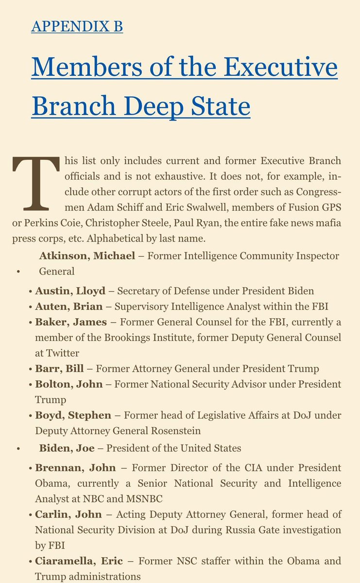 factpostnews's tweet photo. (Kash Patel, head of the FBI, is the person that created and published this enemies list) https://t.co/G0xPNxKWUg
