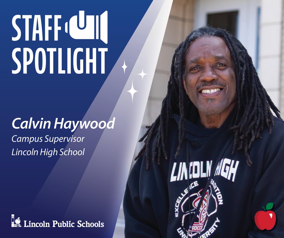 STAFF SPOTLIGHT 🌟 Meet Calvin Haywood, campus supervisor at Lincoln High. Whether helping students find a classroom or offering steady support, he shows up with kindness. Read more about Calvin in his Q&amp;A. #LPSProud #LPSStaffSpotlight 

lps.org/post/detail.cf…