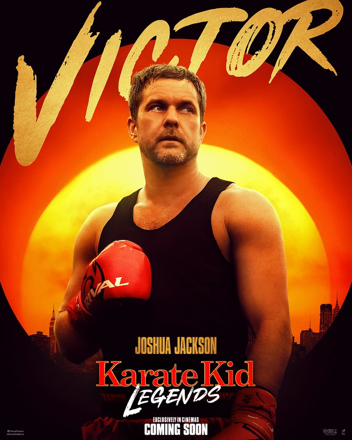 Zonnige Karate Kid Legends karakterposters 