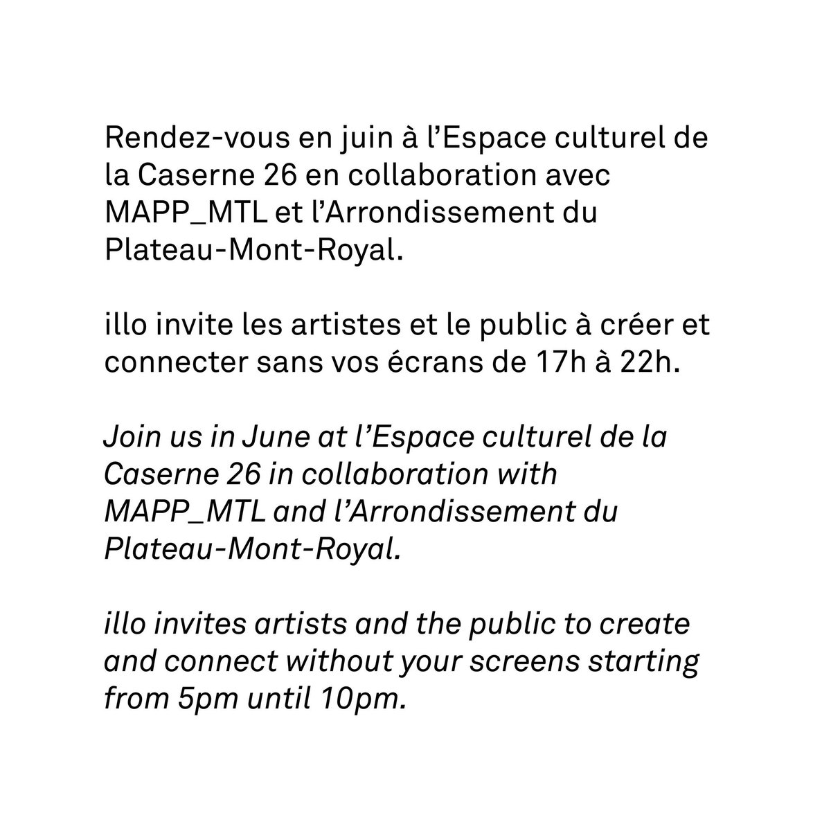 MAPP MTL tweet media