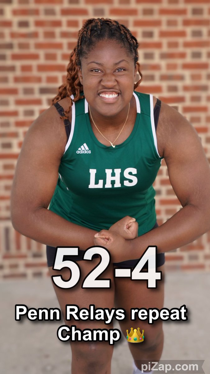 Livingston Track & Field (@lhs_track) on Twitter photo THE SHOT PUT QUEEN! 2x Penn Relays Shot Put Champion! Congratulations Jess! <a href="/njmilesplit/">MileSplit New Jersey</a> <a href="/NikeTrack/">Nike Running</a> <a href="/pennrelays/">Penn Relays</a> <a href="/milesplit/">MileSplit US</a> THE SHOT PUT QUEEN! 2x Penn Relays Shot Put Champion! Congratulations Jess! <a href="/njmilesplit/">MileSplit New Jersey</a> <a href="/NikeTrack/">Nike Running</a> <a href="/pennrelays/">Penn Relays</a> <a href="/milesplit/">MileSplit US</a>