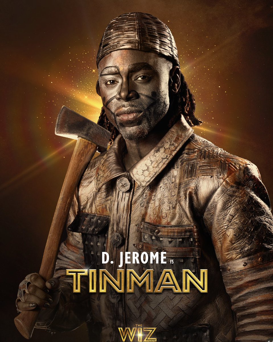 He might be made of metal, but he moves with heart, heat, and undeniable rhythm. 
Meet our Tinman — D.Jerome is bringing soul, shine, and serious style to The Wiz! #TheWizOnTour

Photo by @jeremydanielphoto