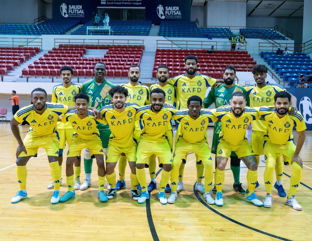 ⚽ || أبطال صالات #النصر يحسمون التأهل لنصف النهائي بعد الفوز على السر برباعية 🤩👏

مبروووك يا نجوم 🔥💛
#رياضات_النصر_المختلفة