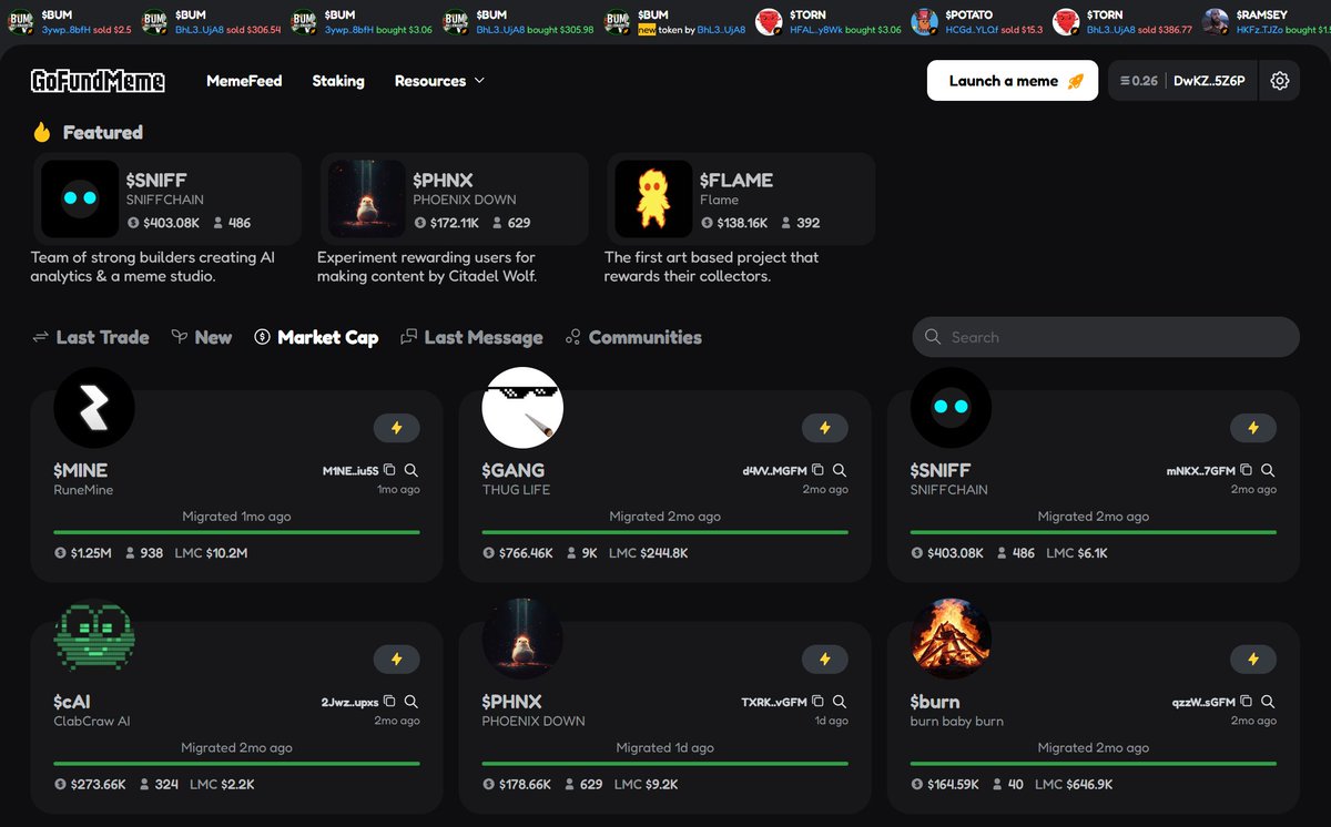 GoFundMemes's tweet image. GoFundMeme in-app discoverability just got a massive upgrade.
Next up is trading bots.
