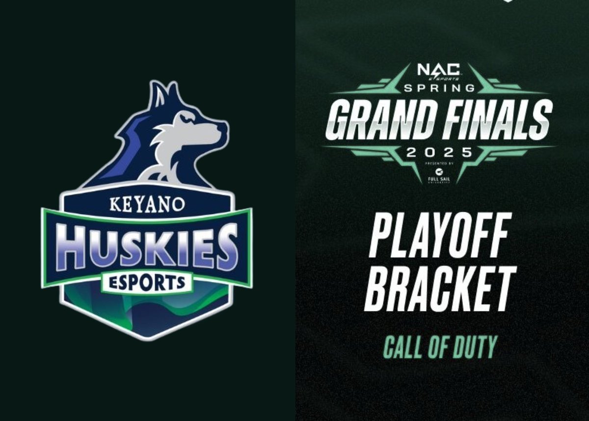 Congratulations and good luck to the Keyano Huskies Call of Duty Esports team who have qualified as one of the top three Canadian teams for the NACE Spring 2025 Grand Finals.

You can watch their matches on April 26 &amp; 27 on twitch.tv/nacesports