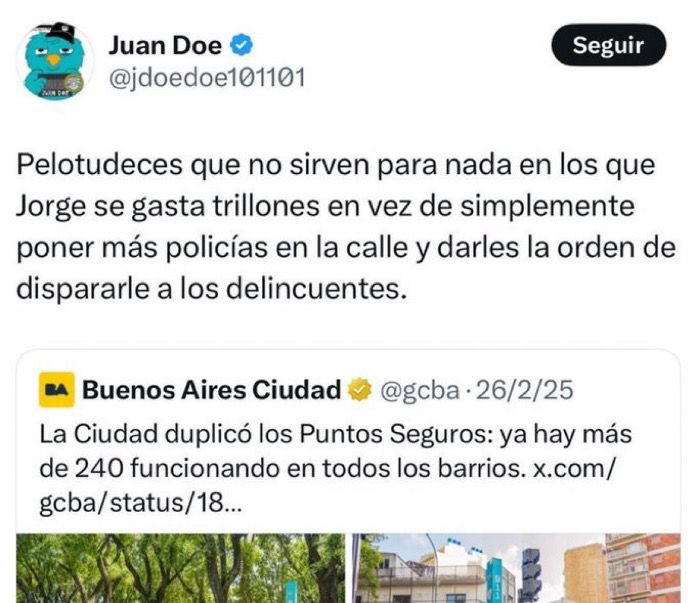 La historia pone todo en su lugar. Lo que para este opa era un gasto que no servía para nada terminó salvando la vida de una nena. Pásense la motosierra por los huevos.