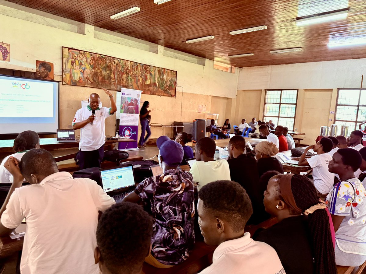 Dean of Students Makerere (@dos_makerere) on Twitter photo The Chief of <a href="/MakerereHosp/">Makerere University Hospital</a> in his talk to students has encouraged them to try at all costs and prevent getting infected because prevention is the best solution in the era of no cure. <a href="/MakGuild/">Makerere Students' Guild</a> <a href="/MakerereNews/">Makerere University News</a> <a href="/WinnieKab/">Winnie Kabumbuli</a> The Chief of <a href="/MakerereHosp/">Makerere University Hospital</a> in his talk to students has encouraged them to try at all costs and prevent getting infected because prevention is the best solution in the era of no cure. <a href="/MakGuild/">Makerere Students' Guild</a> <a href="/MakerereNews/">Makerere University News</a> <a href="/WinnieKab/">Winnie Kabumbuli</a>