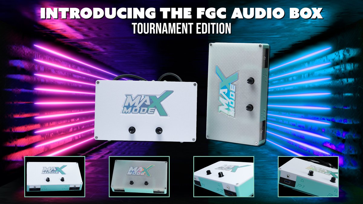 data_fgc's tweet image. #maxmode2025 is now open! We hope you enjoy the event and the new additions like our custom FGC Audio Box: Tournament Edition. 

We'll see you here! 🎮