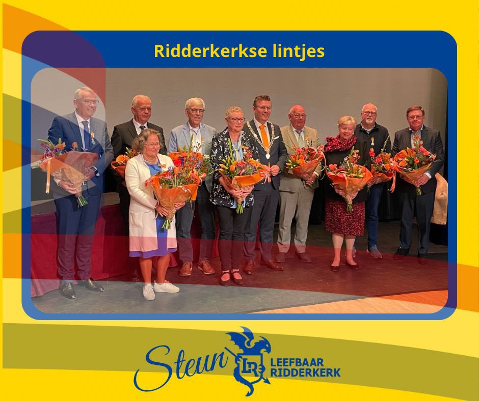 Leefbaarrkerk's tweet photo. Negen decorandi in Ridderkerk, wat een rijkdom deze en alle andere vrijwilligers https://t.co/6luZckm8NY