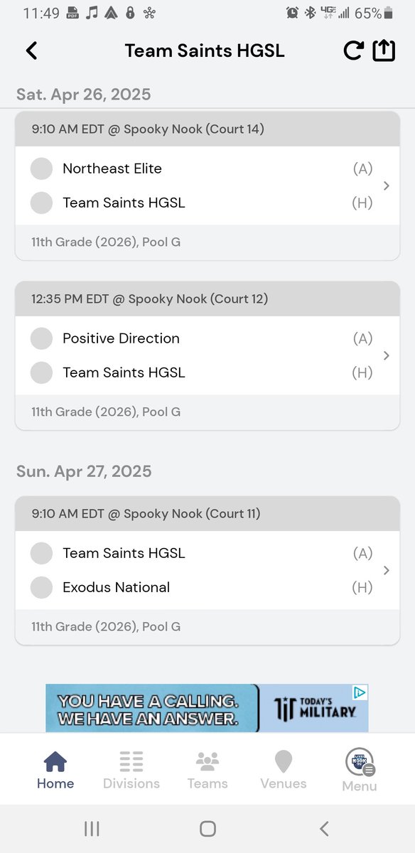 Team Saints (@snhsaints) on Twitter photo Big first win <a href="/SelectEventsBB/">Select Events Basketball</a> live at the Nook for our Varsity Girls <a href="/hgsl_girls/">Hoop Group Girls</a> squad defeating NJ Soldiers 44 to 37. Below is the rest of our updated schedule for remainder of the event. College coaches come check us out. Big first win <a href="/SelectEventsBB/">Select Events Basketball</a> live at the Nook for our Varsity Girls <a href="/hgsl_girls/">Hoop Group Girls</a> squad defeating NJ Soldiers 44 to 37. Below is the rest of our updated schedule for remainder of the event. College coaches come check us out.
