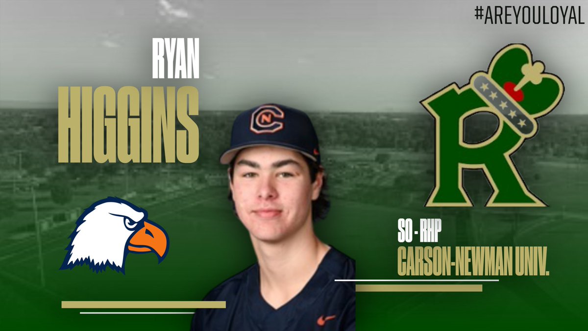 Ryan is a RHP and will be joining the Royals this summer. He has turned in an outstanding season at college and we can’t wait to see his success wearing the green and vegas gold.